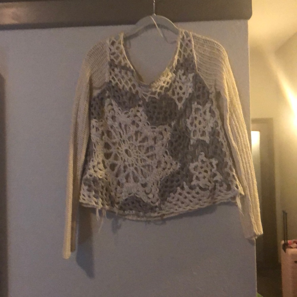 Free people knit sweater